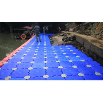 SGS testing design modular floating pontoon dock quick easy to use made in China rubber pontoon